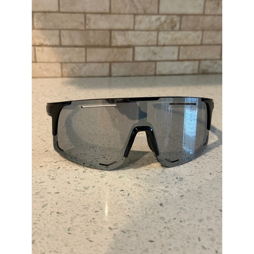 Southpole Sports Sunglasses Men Black Silver Mirrored CyclingUNSPM0821B5108SP
